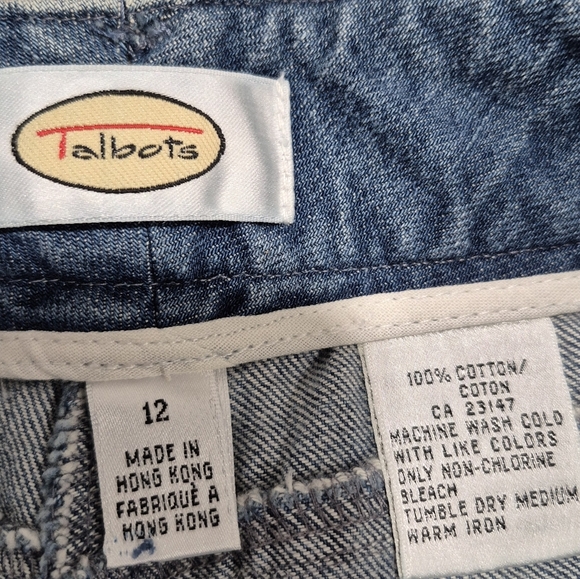 NWOT Vintage Talbots Straight Leg Jeans - Picture 4 of 6